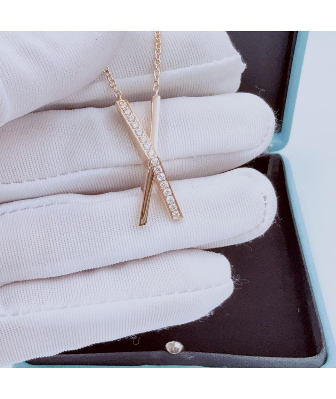 TIFFANY&CO Розовое колье из розового золота, фото 4