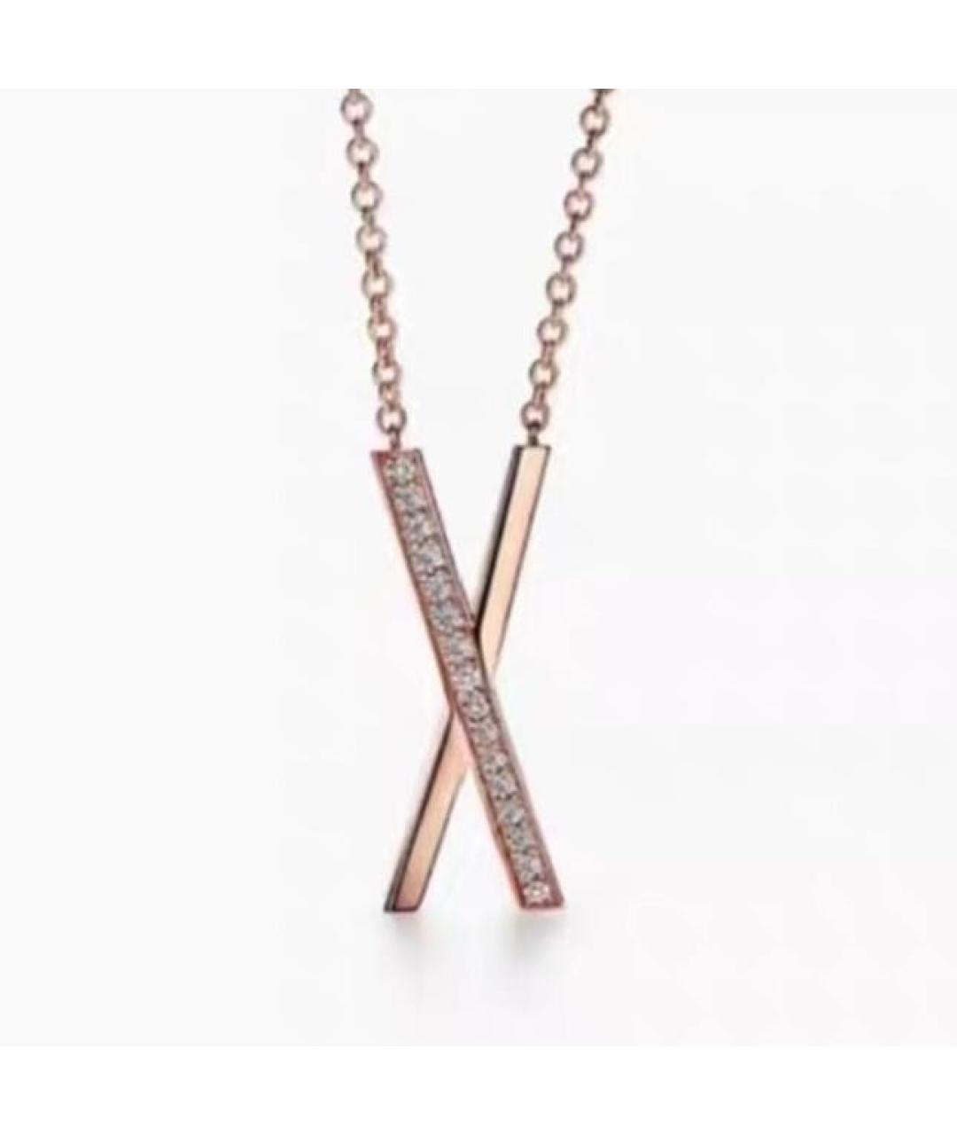 TIFFANY&CO Розовое колье из розового золота, фото 7