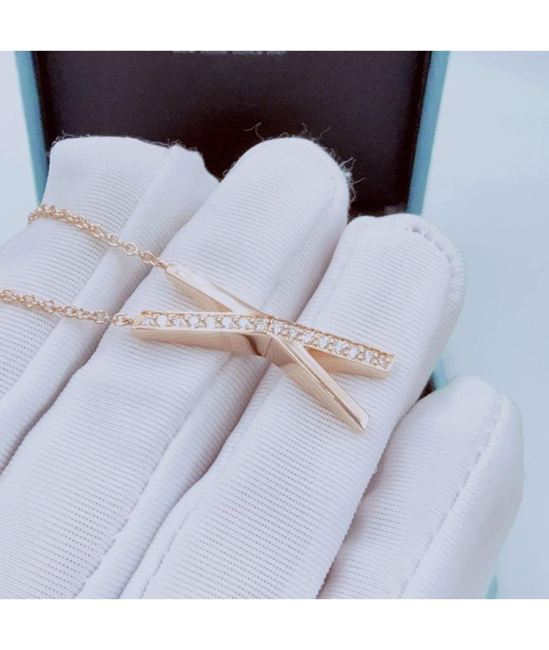 TIFFANY&CO Розовое колье из розового золота, фото 5