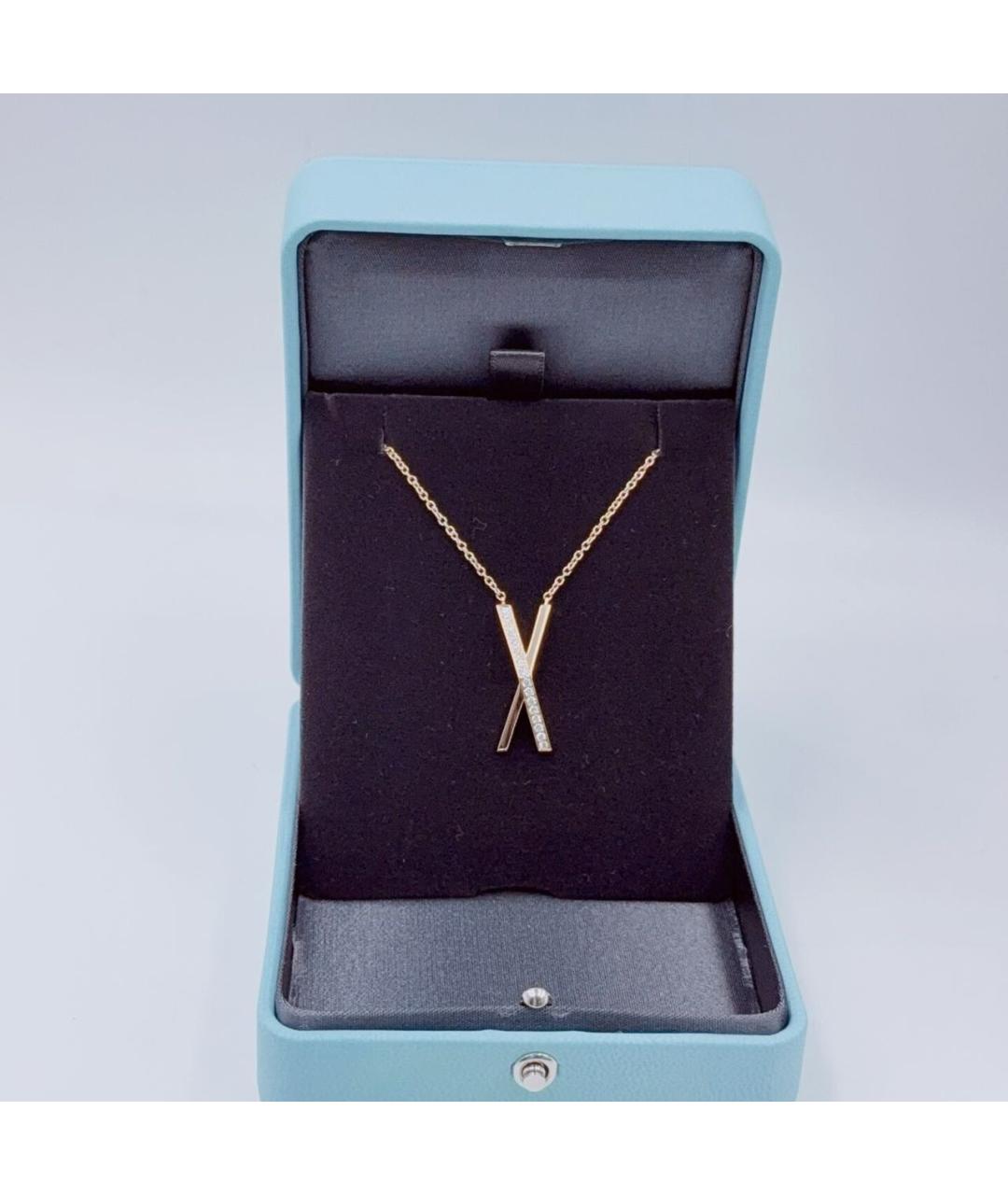 TIFFANY&CO Розовое колье из розового золота, фото 2