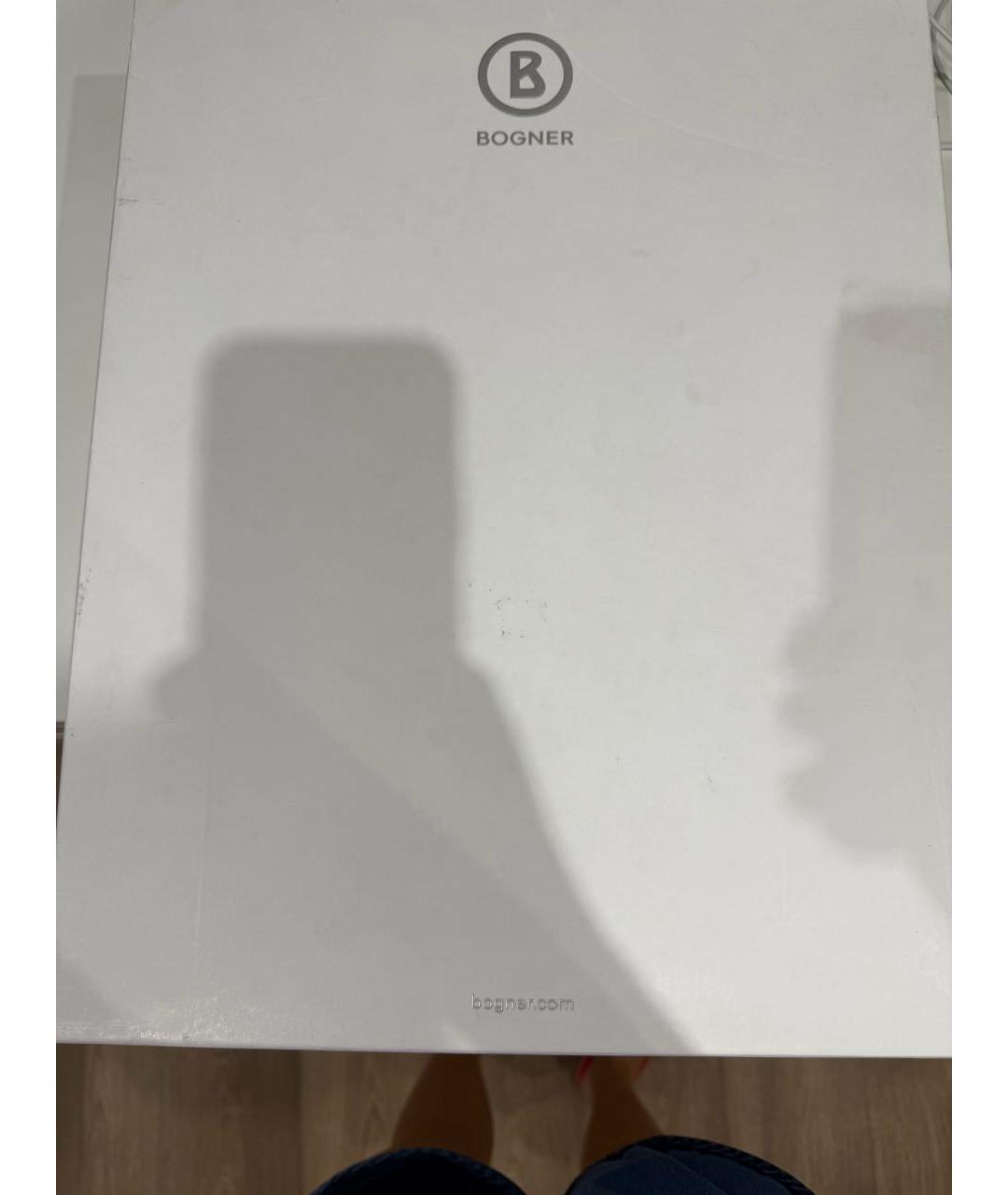 BOGNER Серебряные синтетические сапоги, фото 5