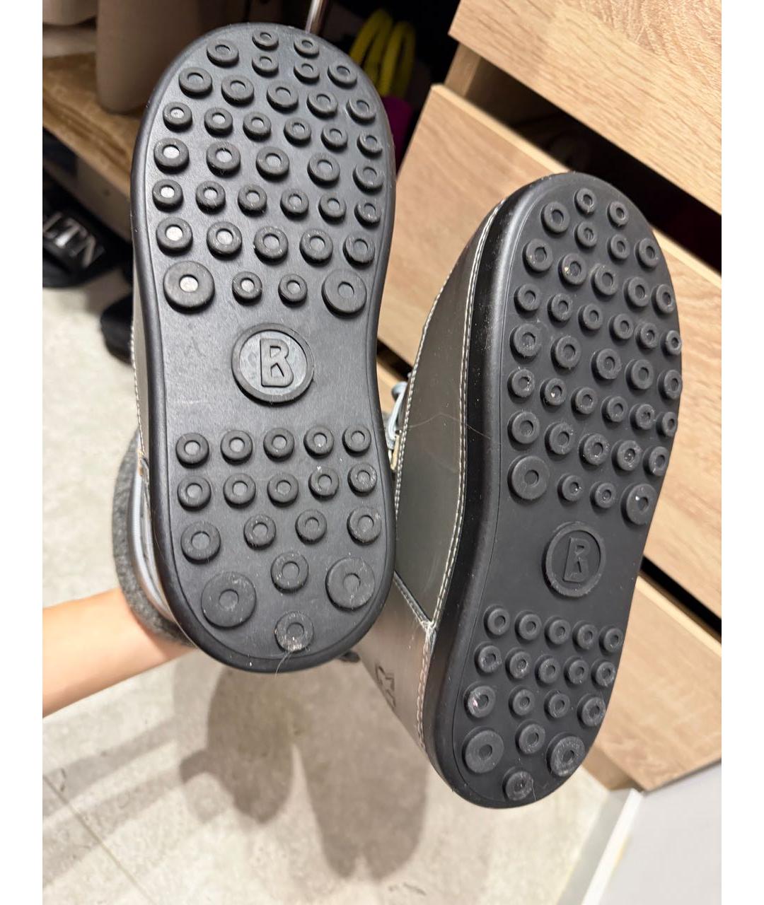 BOGNER Серебряные синтетические сапоги, фото 3