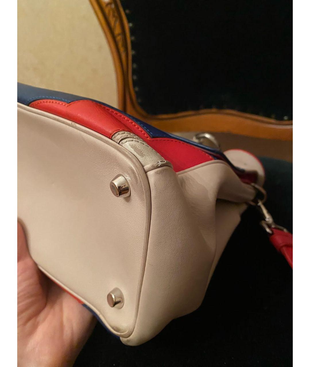 CHRISTIAN DIOR Мульти кожаная сумка через плечо, фото 7