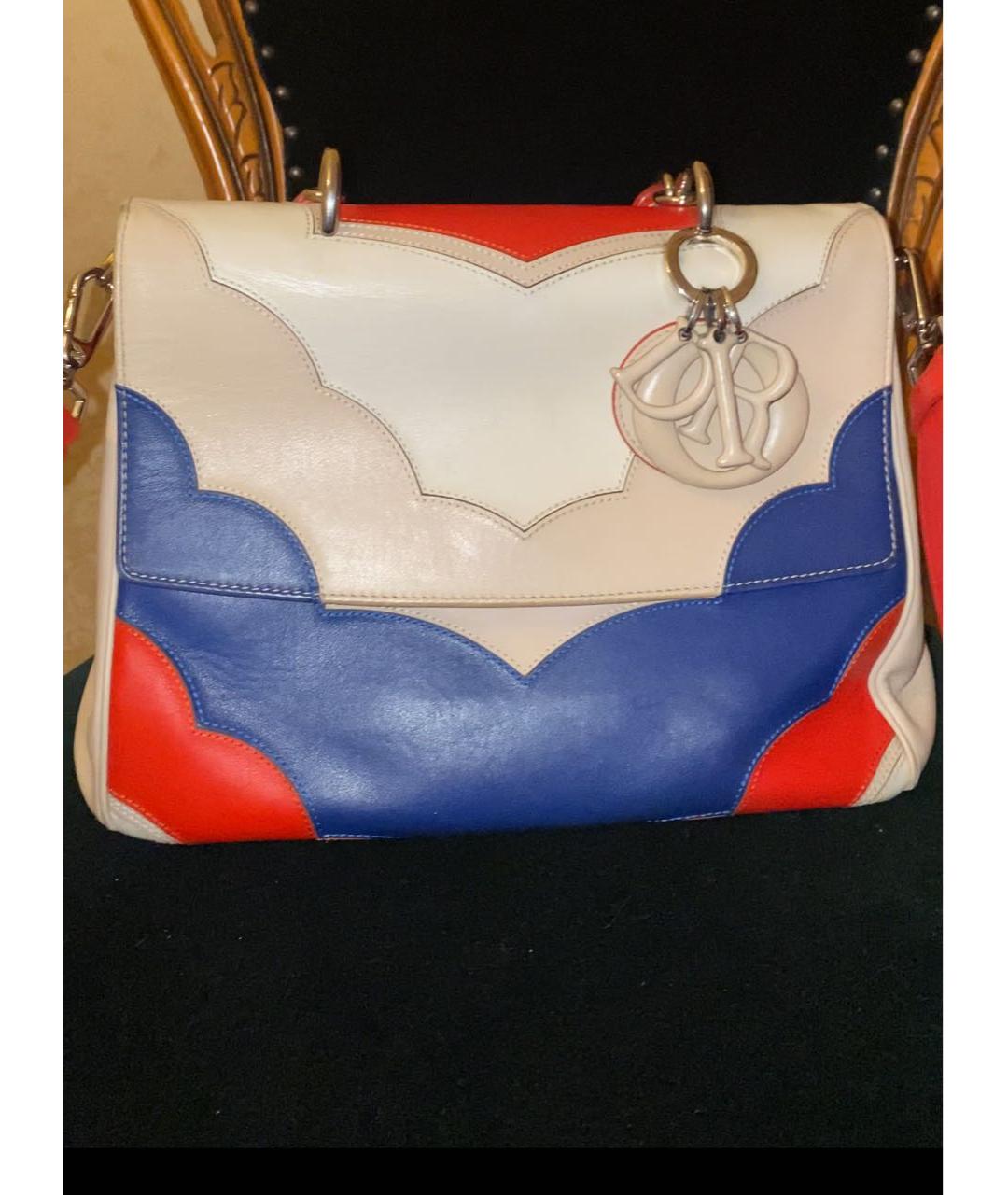 CHRISTIAN DIOR Мульти кожаная сумка через плечо, фото 8