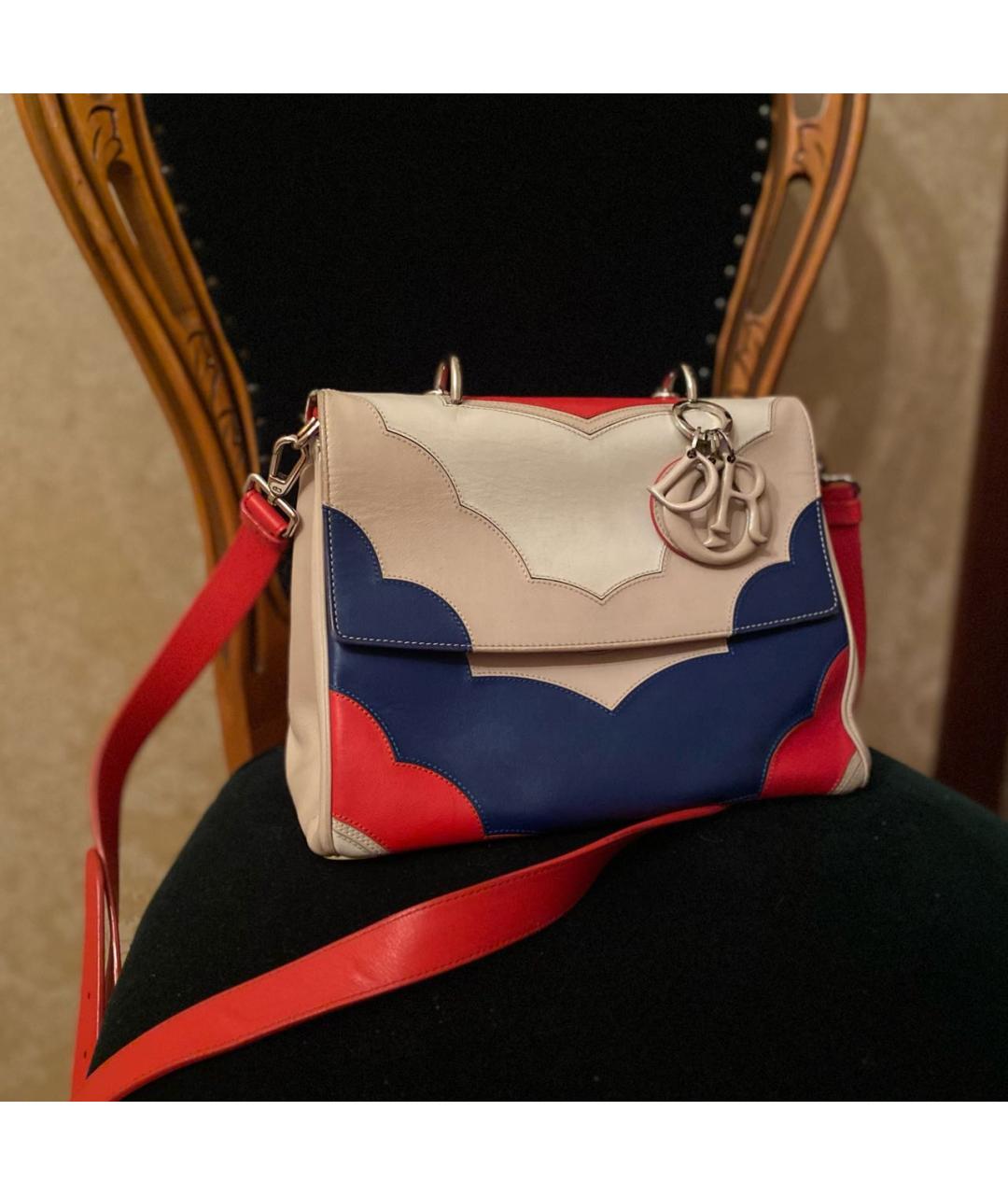 CHRISTIAN DIOR Мульти кожаная сумка через плечо, фото 9