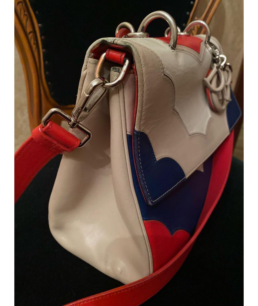 CHRISTIAN DIOR Мульти кожаная сумка через плечо, фото 2