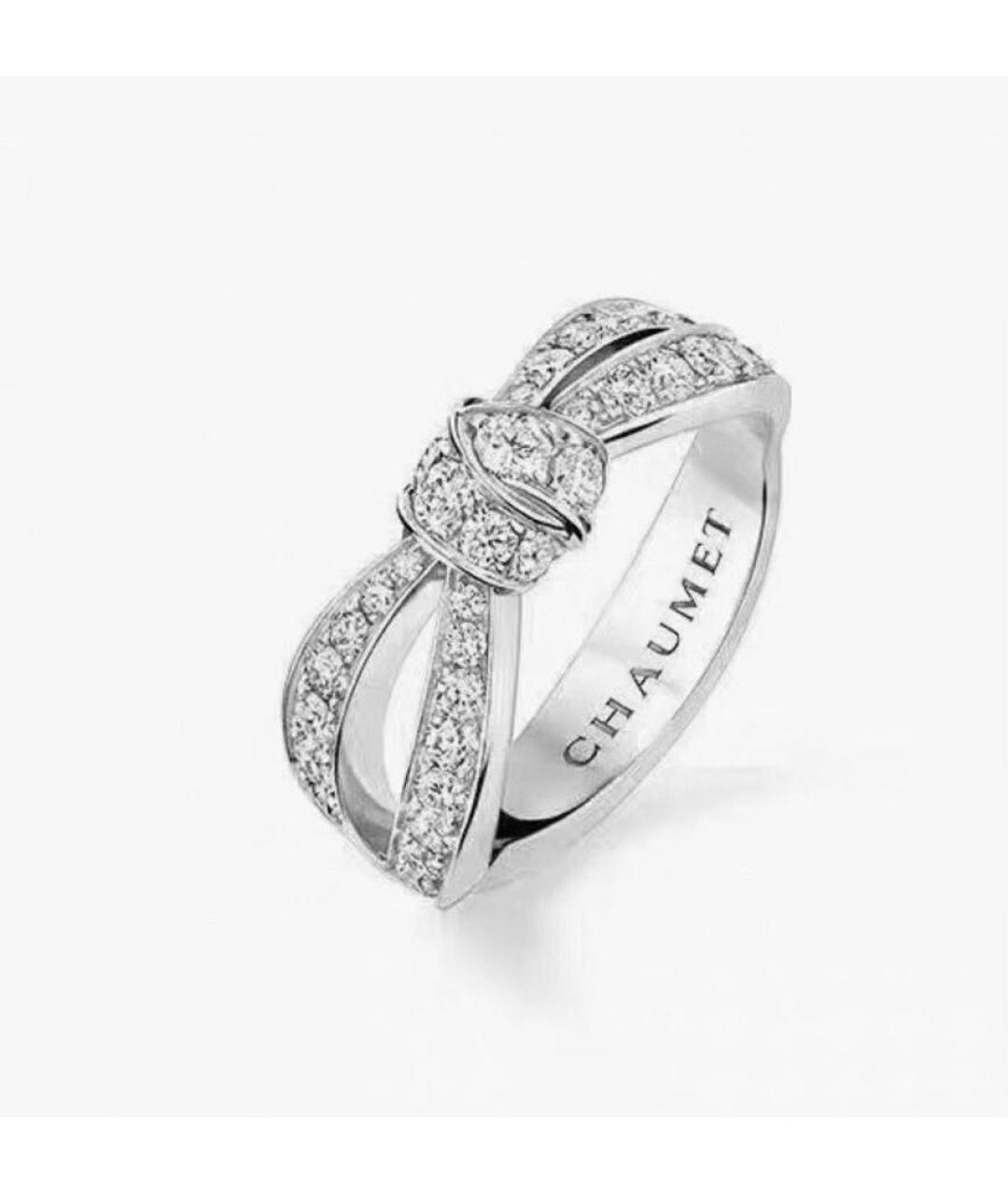 CHAUMET Серебряное кольцо из белого золота, фото 8