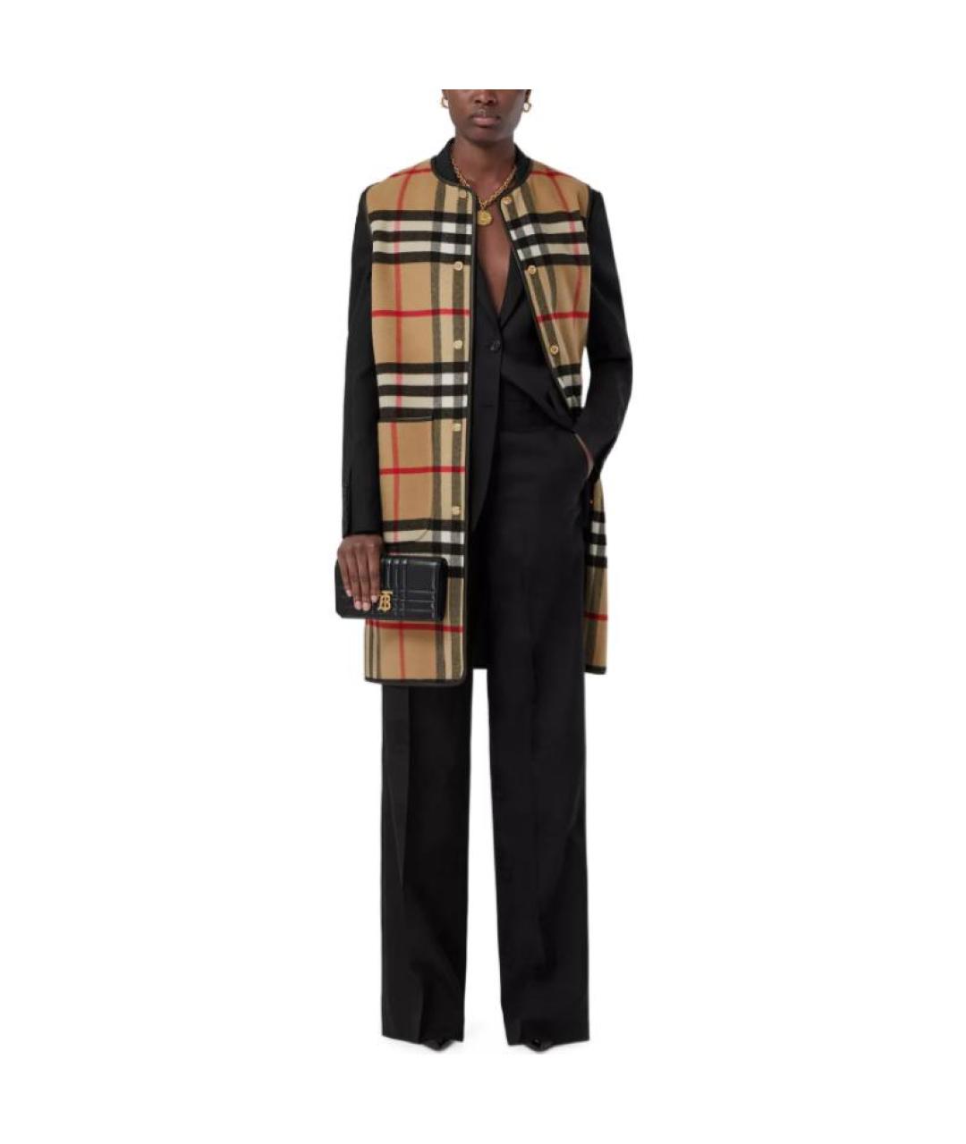 BURBERRY Бежевая жилетка, фото 3