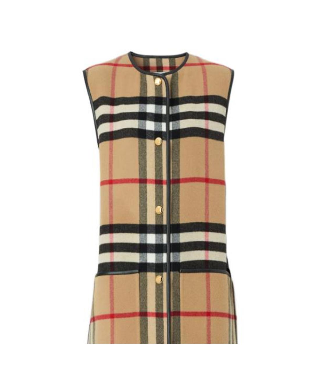 BURBERRY Бежевая жилетка, фото 5