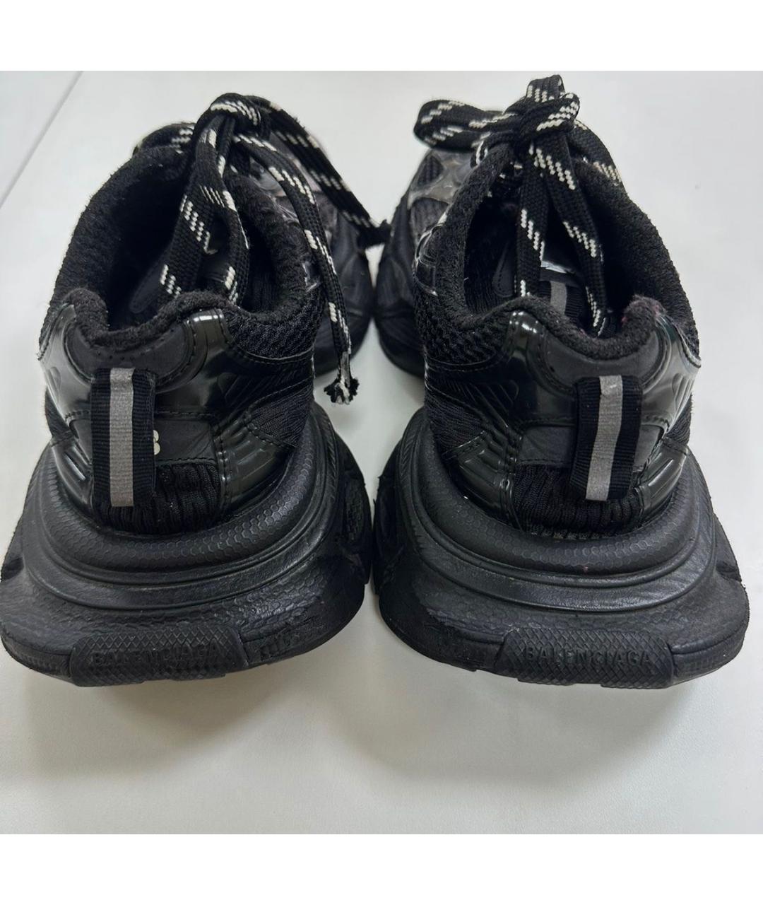 BALENCIAGA Черные текстильные кроссовки, фото 3