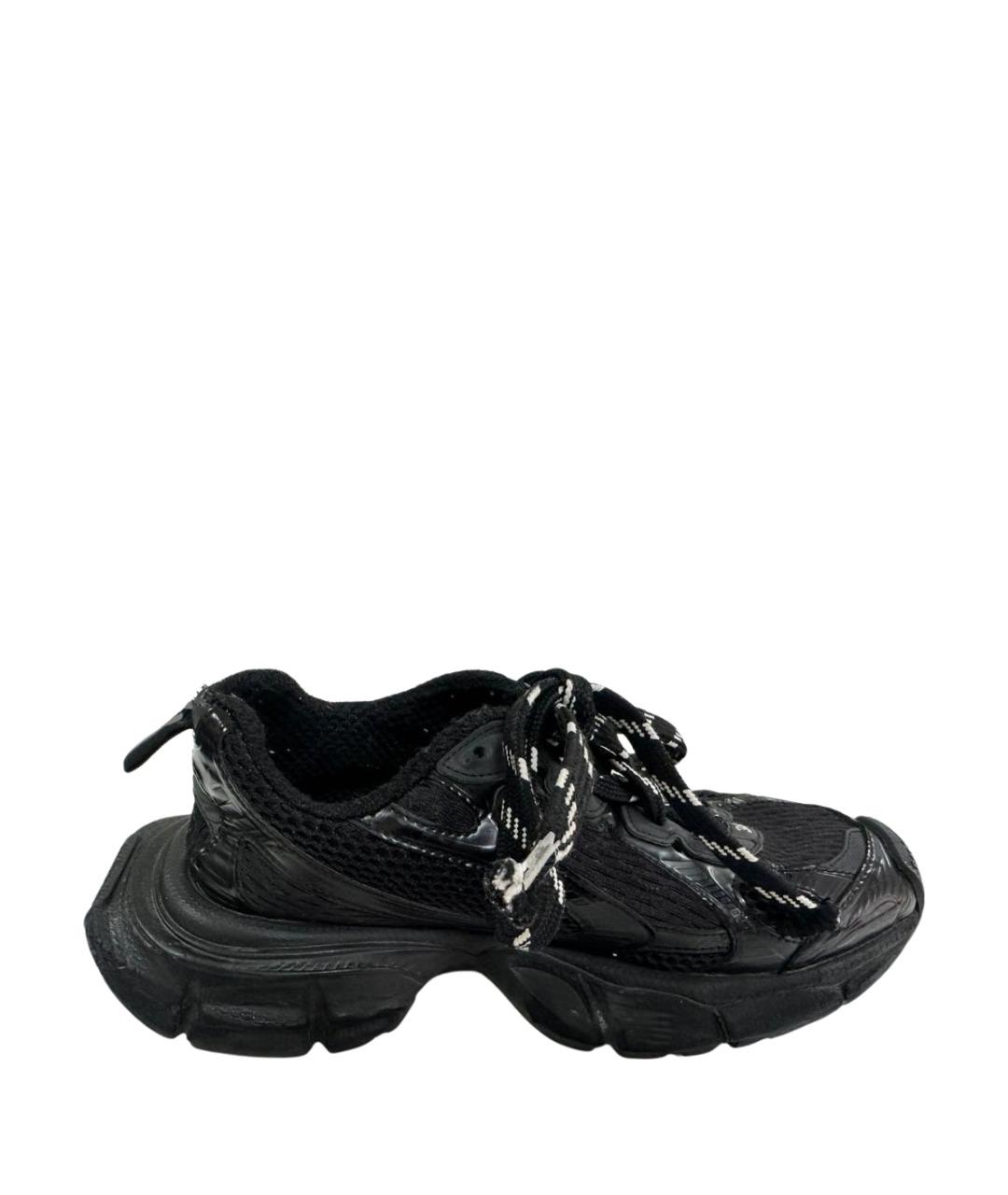 BALENCIAGA Черные текстильные кроссовки, фото 1