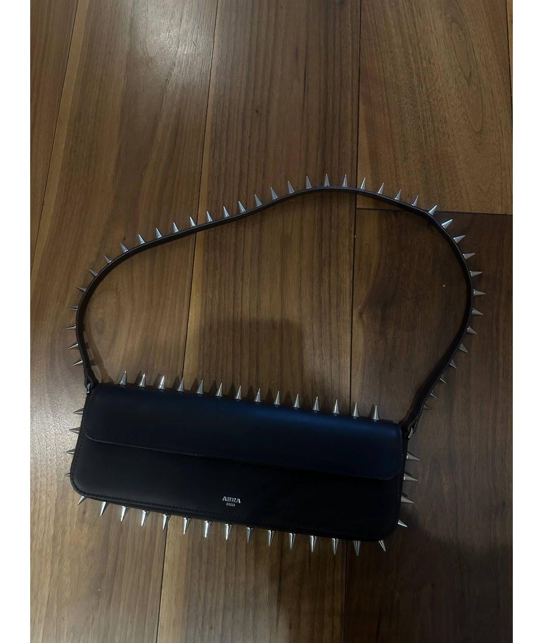 ABRA Коричневая синтетическая сумка через плечо, фото 2