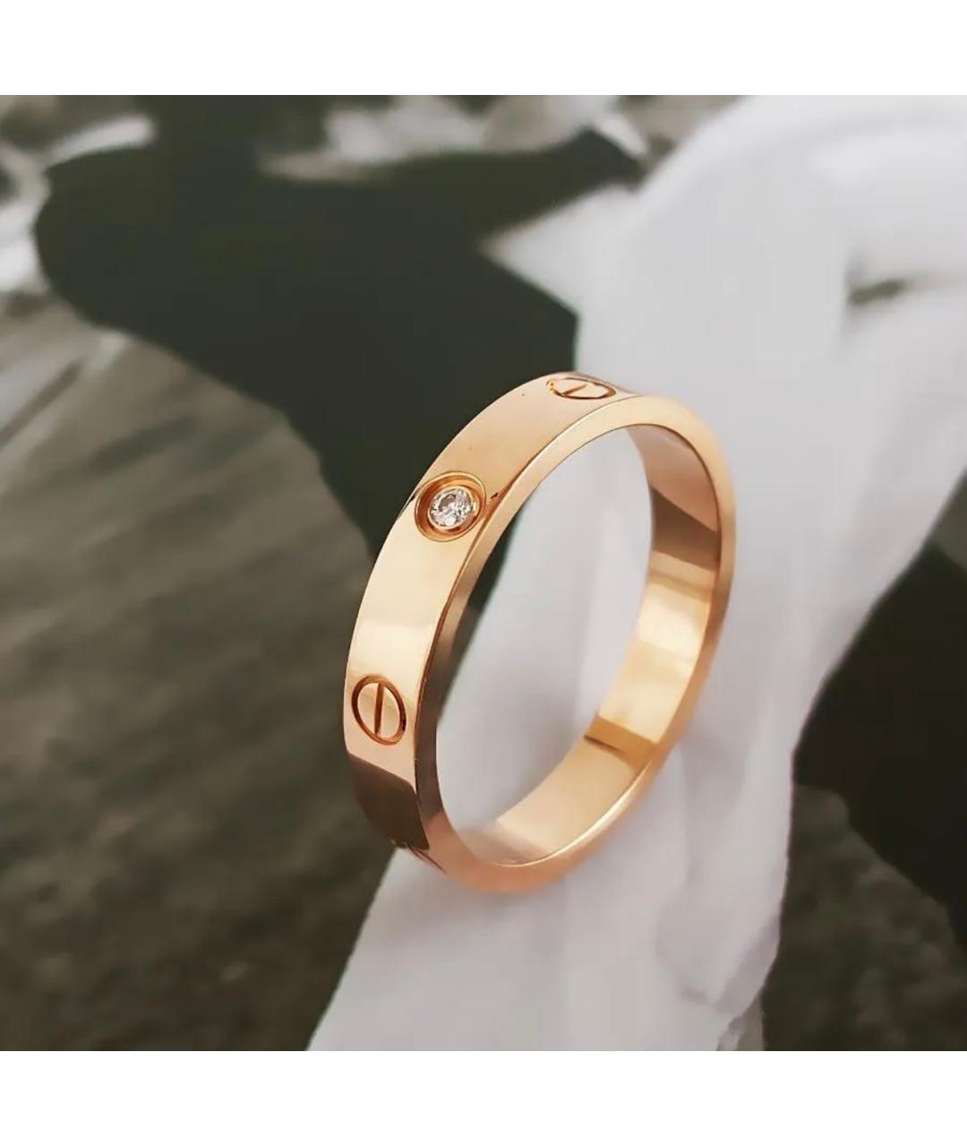 CARTIER Золотое кольцо из розового золота, фото 4