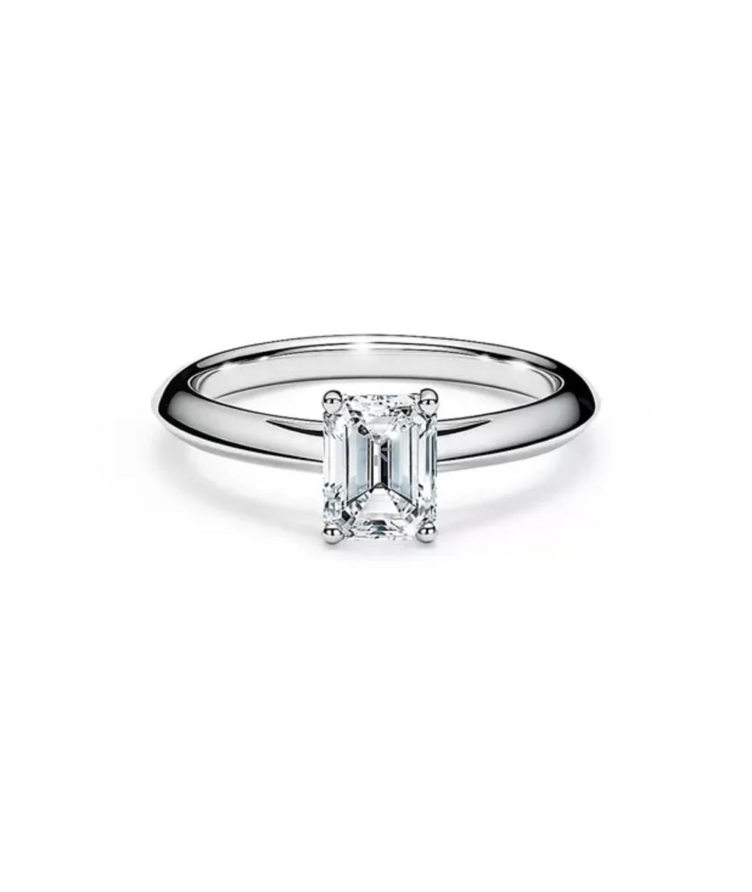 TIFFANY&CO Серебряное платиновое кольцо, фото 6