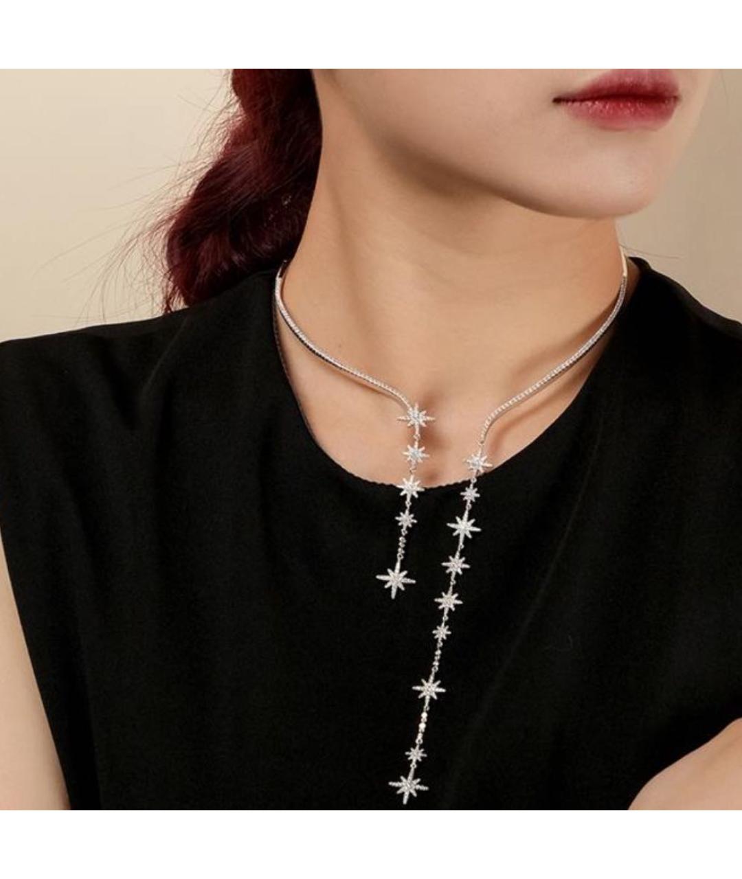 APM Monaco Серебрянный серебряный чокер, фото 3