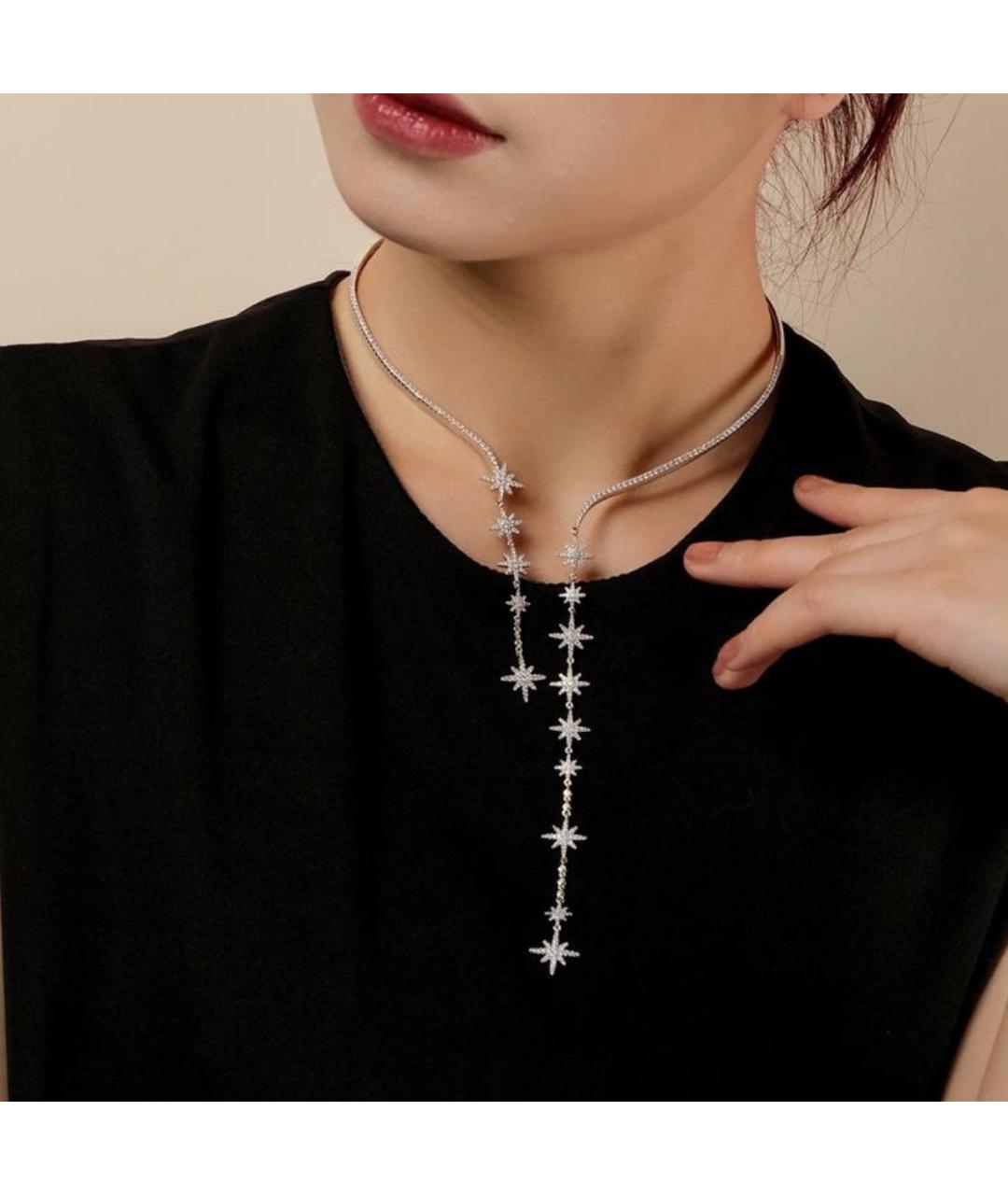 APM Monaco Серебрянный серебряный чокер, фото 2