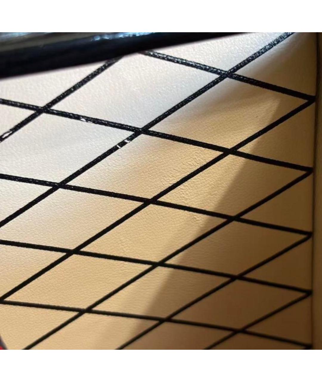 LOUIS VUITTON Красная кожаная сумка через плечо, фото 9