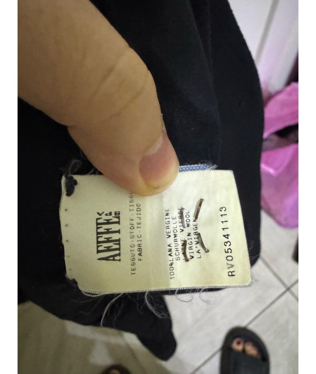 MOSCHINO Черный шерстяной жакет/пиджак, фото 4