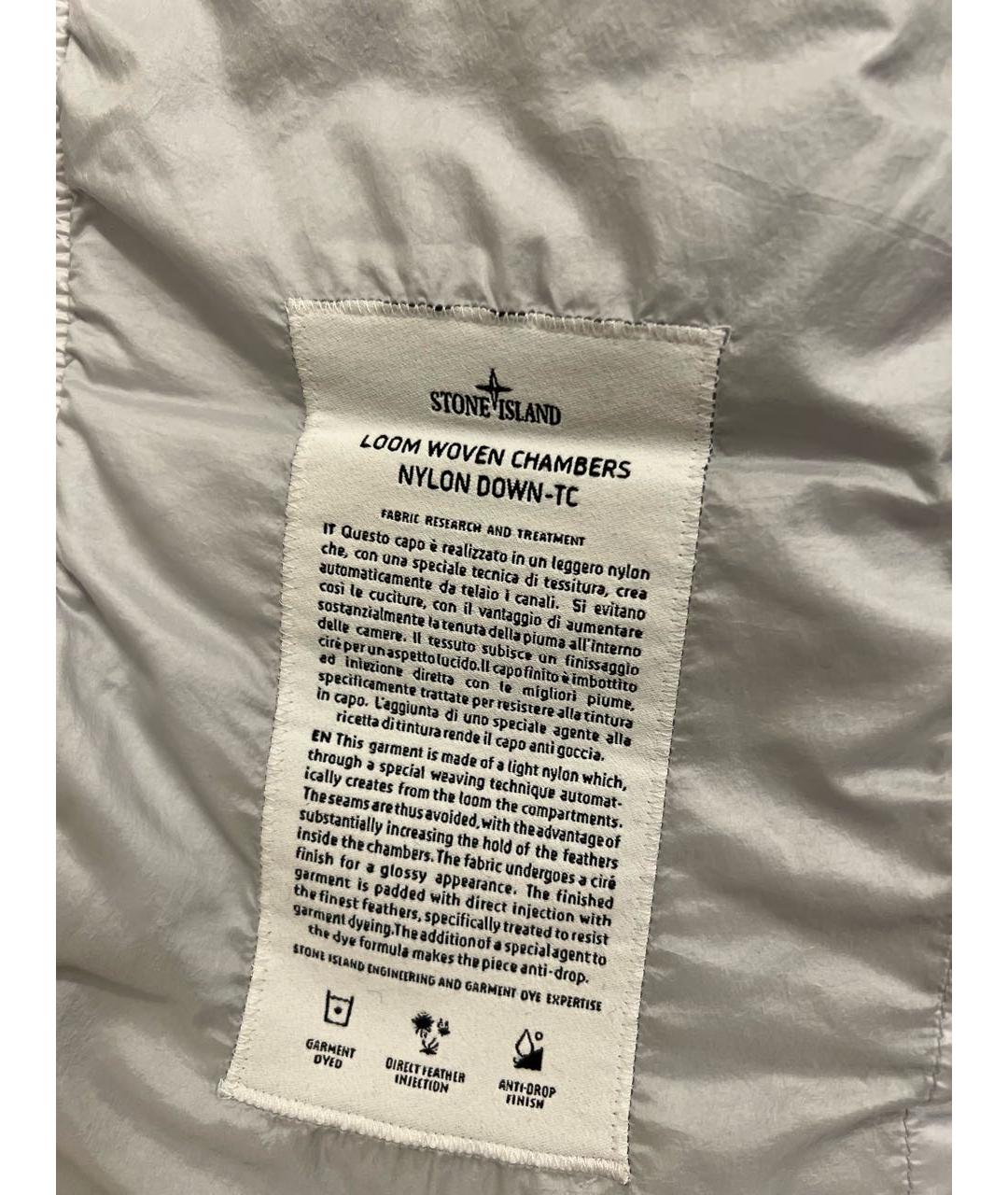 STONE ISLAND Серебряная куртка, фото 5