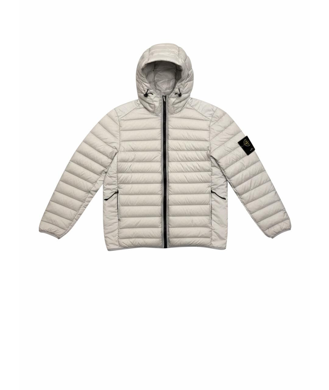 STONE ISLAND Серебряная куртка, фото 1