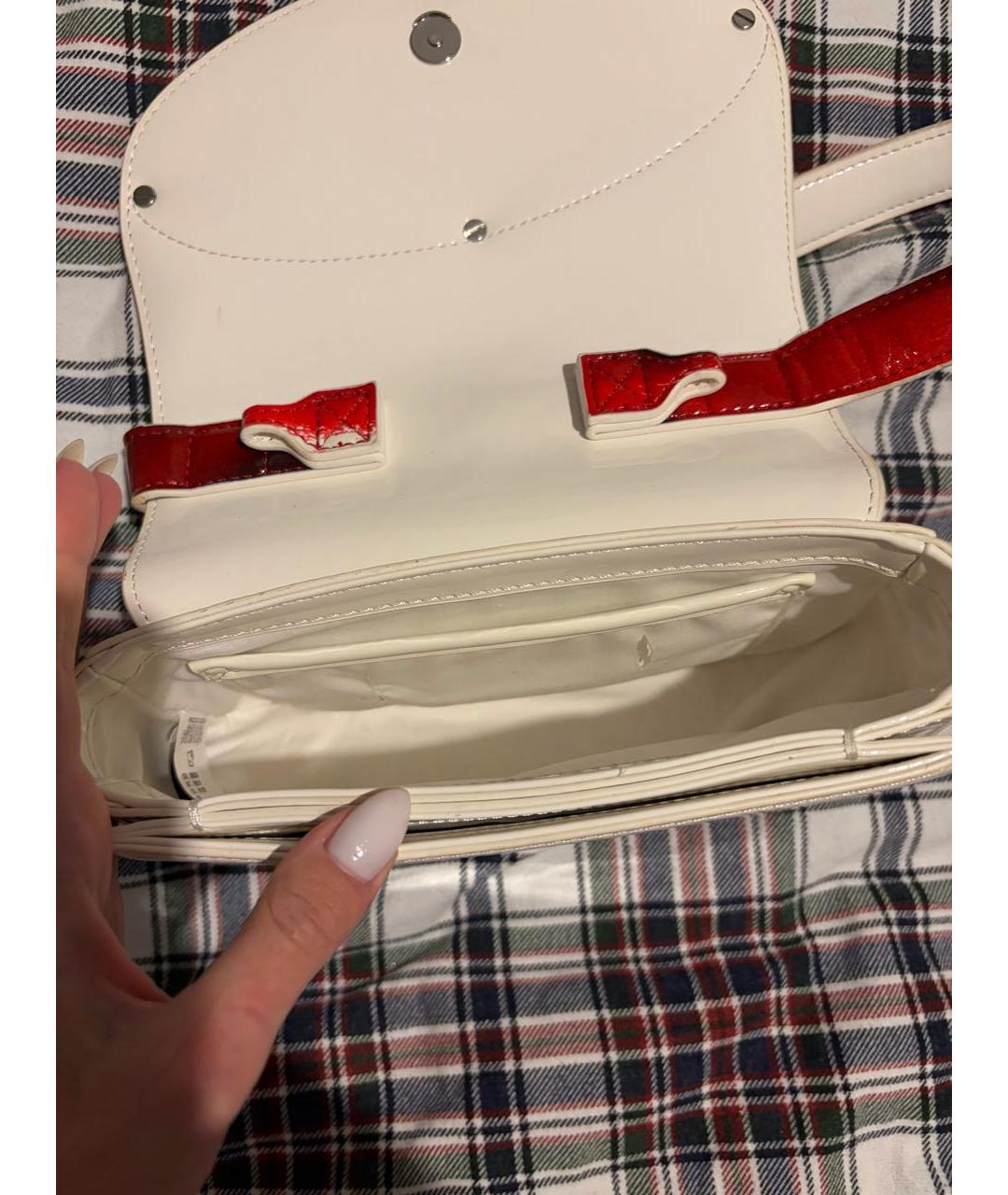 DIESEL Красная сумка с короткими ручками, фото 4