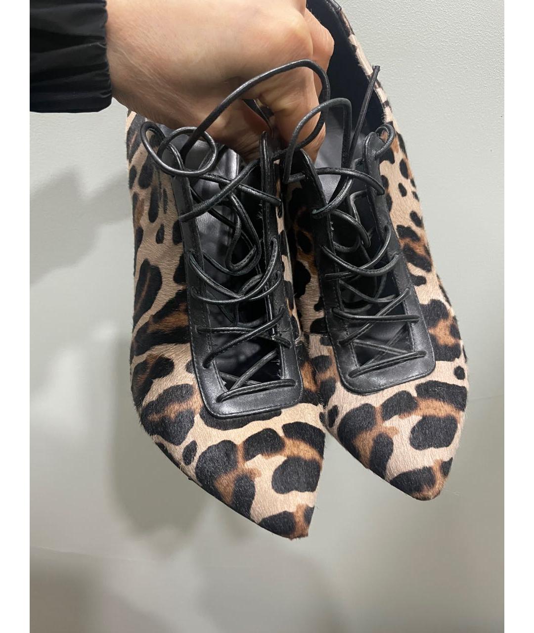 GIUSEPPE ZANOTTI DESIGN Коричневые ботильоны, фото 4