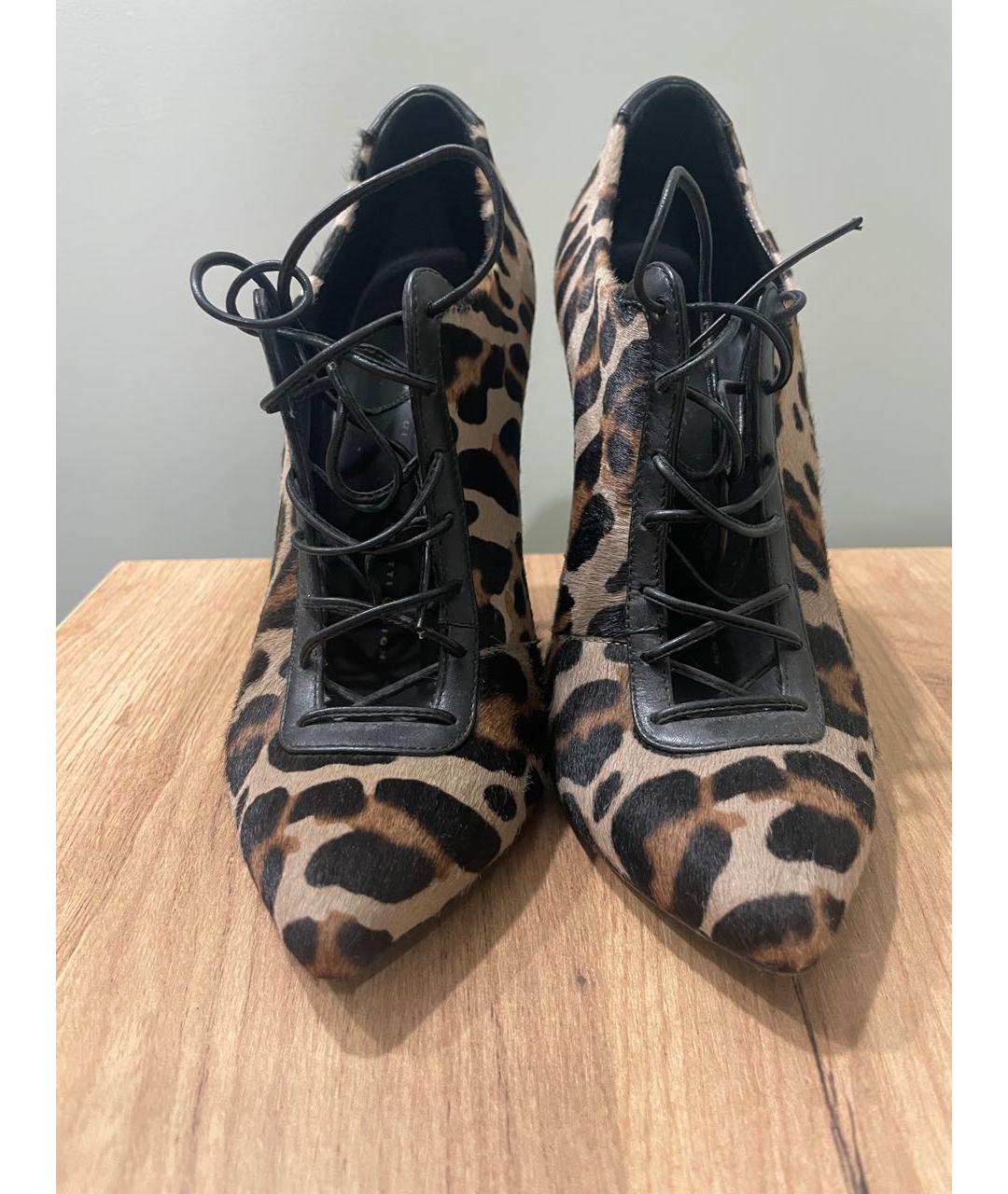 GIUSEPPE ZANOTTI DESIGN Коричневые ботильоны, фото 2