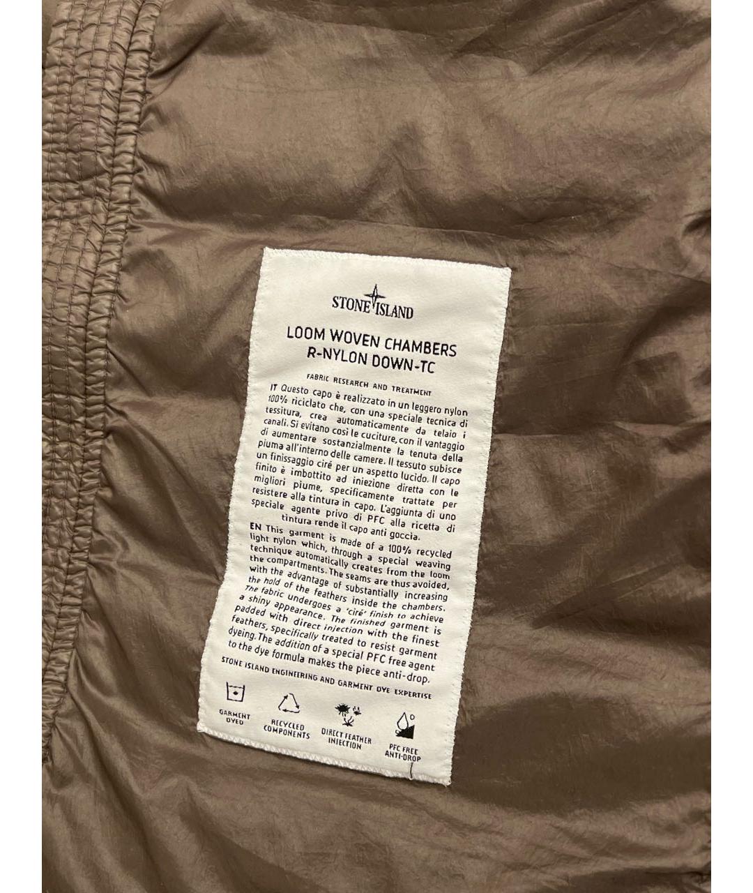 STONE ISLAND Хаки куртка, фото 6