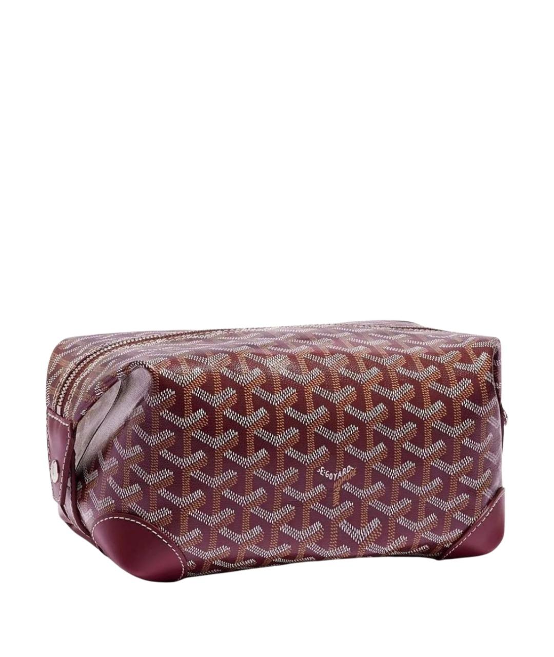 GOYARD Бордовая косметичка, фото 1
