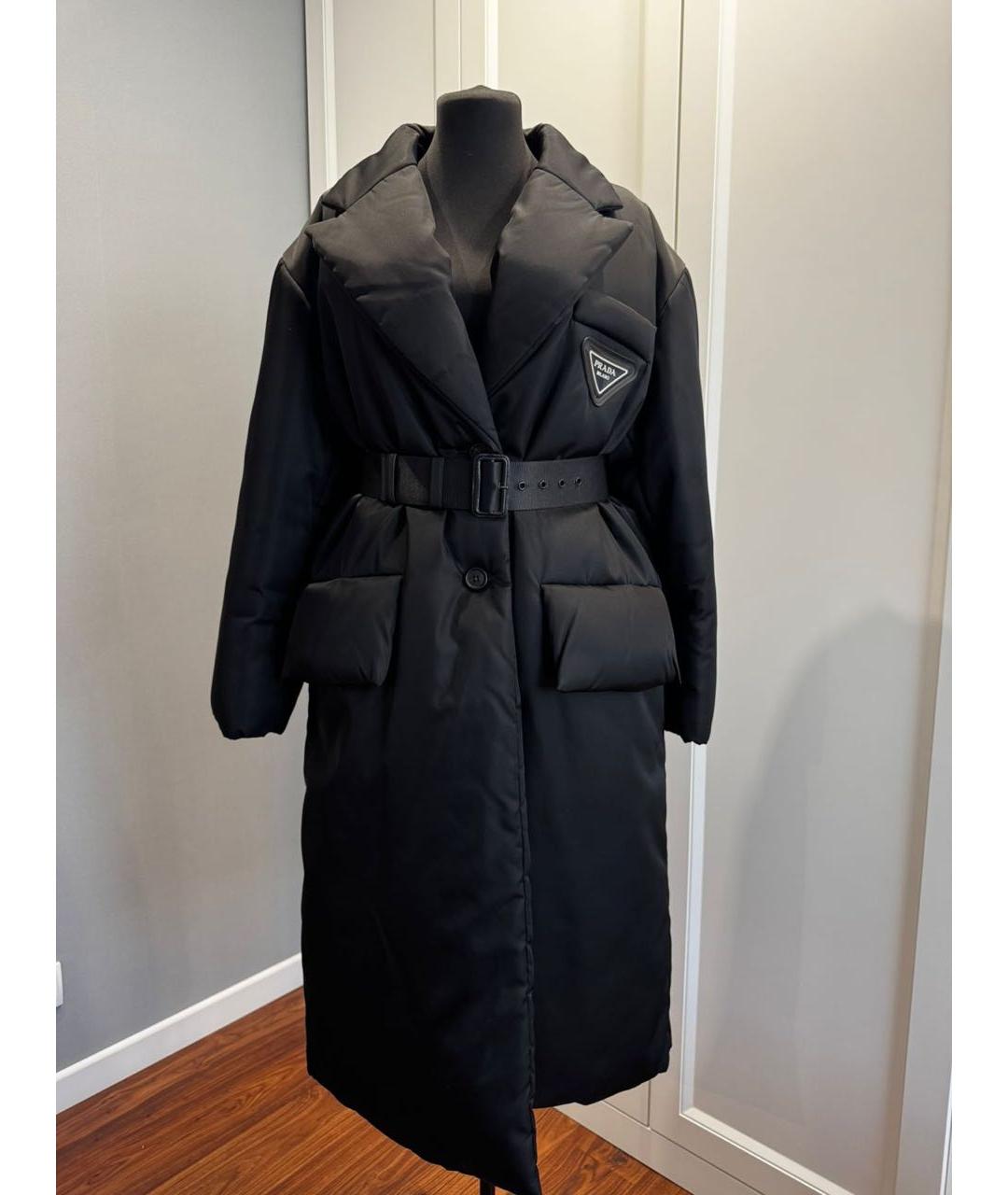 PRADA Черный пуховик, фото 9