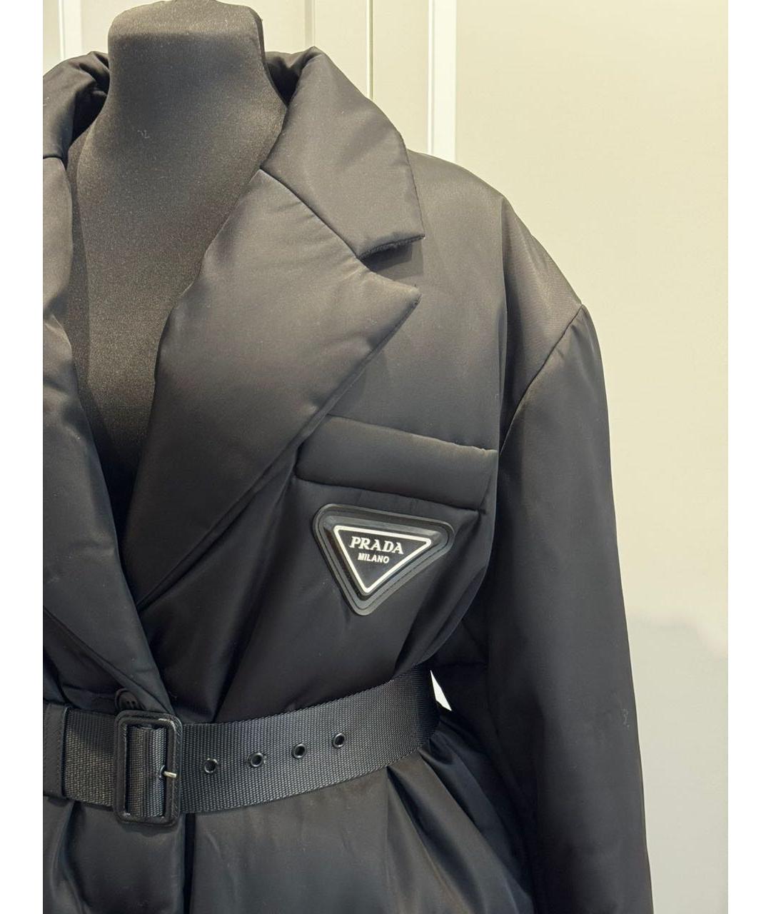 PRADA Черный пуховик, фото 4