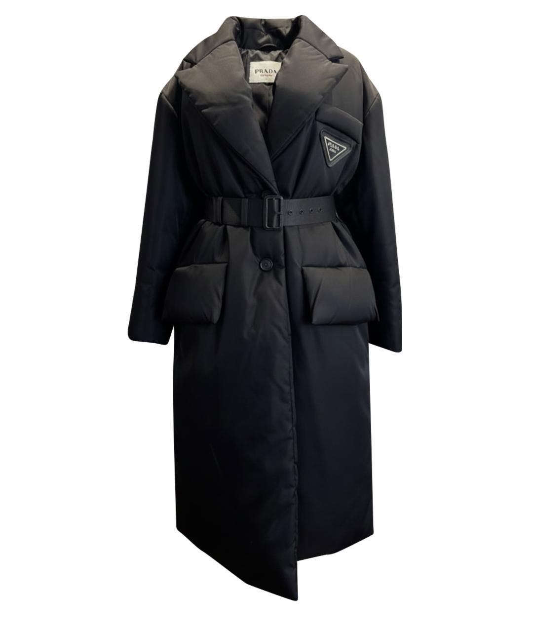 PRADA Черный пуховик, фото 1