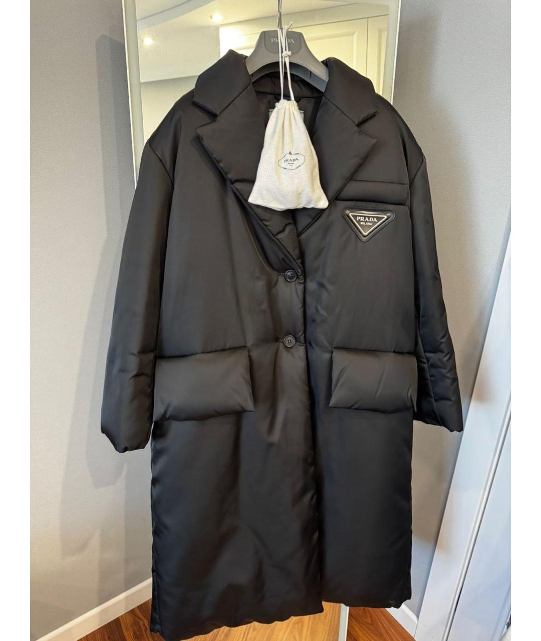 PRADA Черный пуховик, фото 6