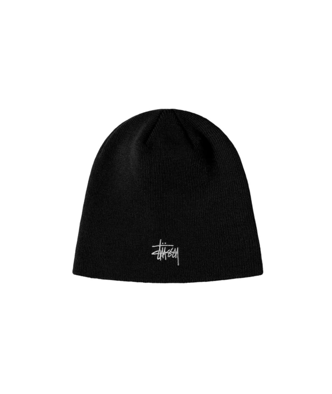 STUSSY Черная шапка, фото 3