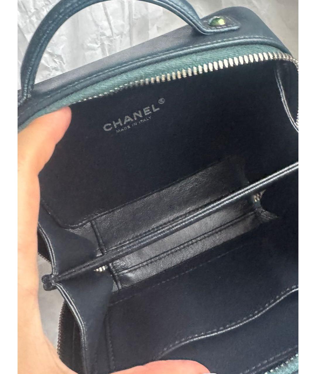 CHANEL Кожаная сумка через плечо, фото 4