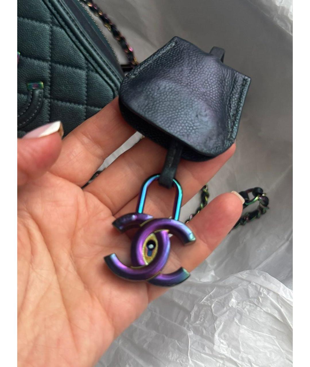 CHANEL Кожаная сумка через плечо, фото 8