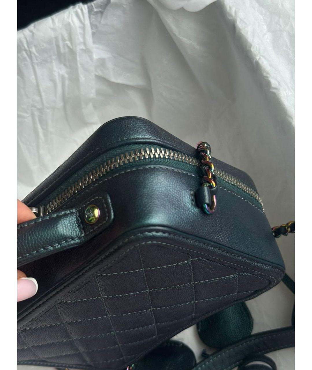 CHANEL Кожаная сумка через плечо, фото 2