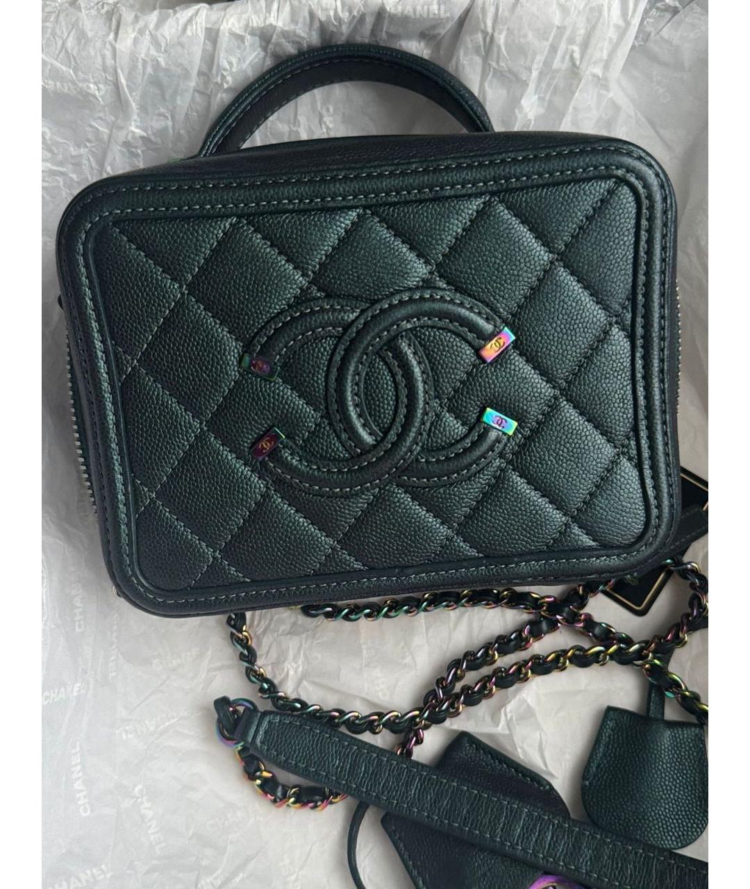 CHANEL Кожаная сумка через плечо, фото 3