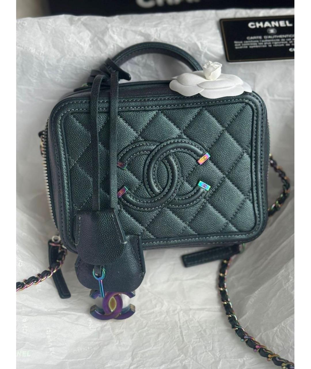 CHANEL Кожаная сумка через плечо, фото 9