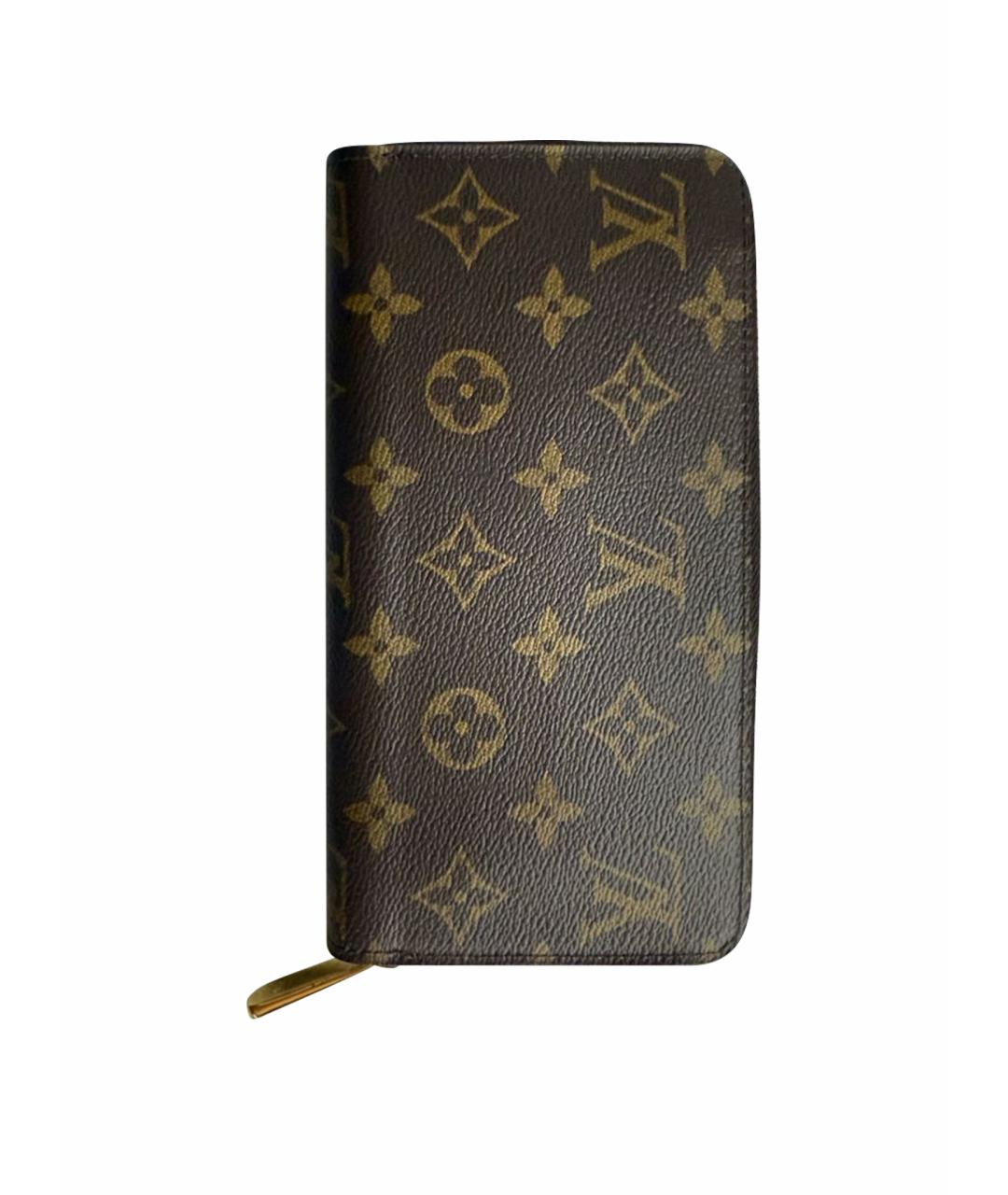 LOUIS VUITTON Коричневый кошелек, фото 1
