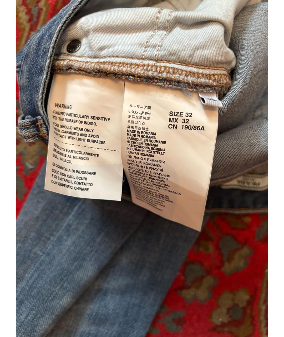PRADA Синие джинсы, фото 6