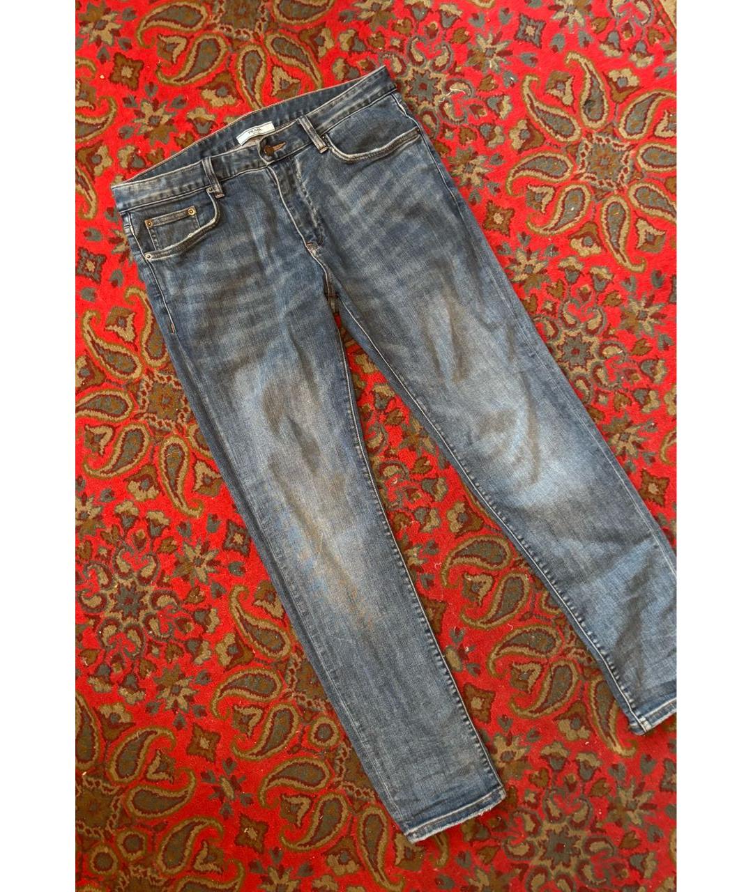 PRADA Синие джинсы, фото 2