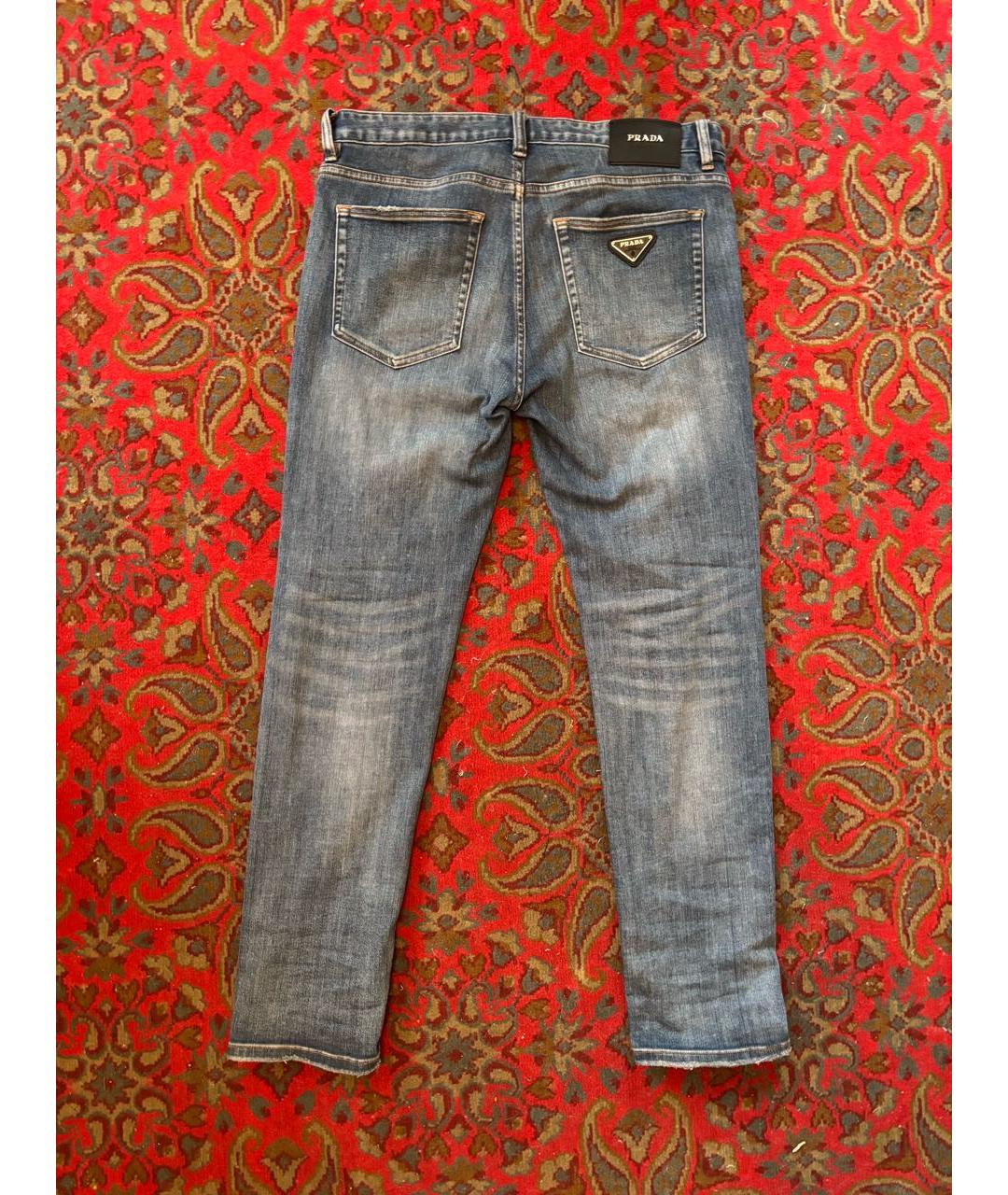 PRADA Синие джинсы, фото 3