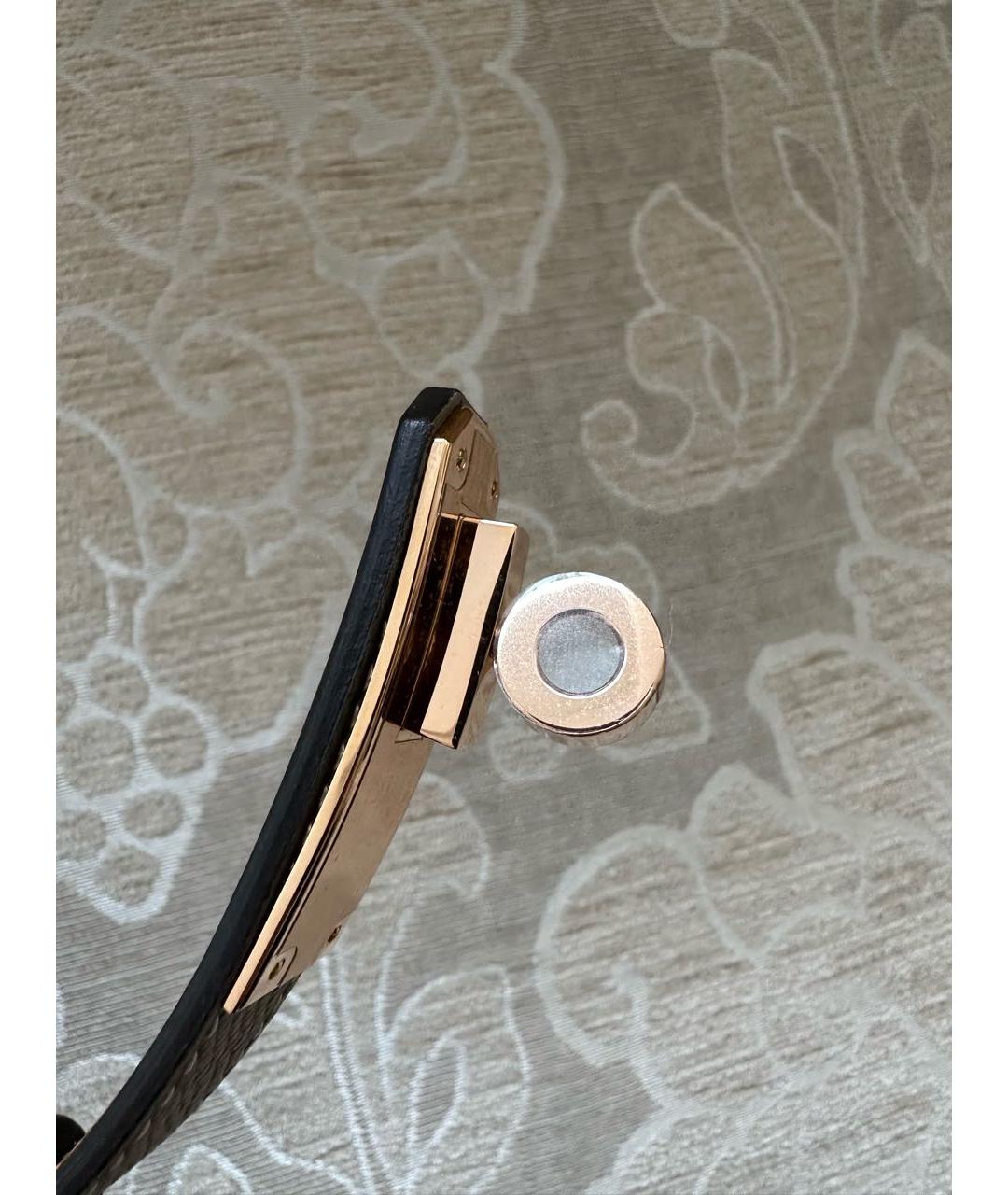 HERMES Бежевый кожаный ремень, фото 6