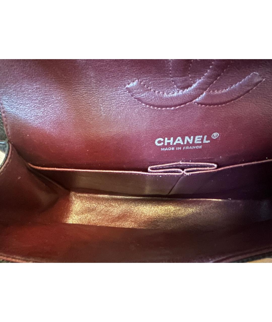 CHANEL Черная кожаная сумка через плечо, фото 2