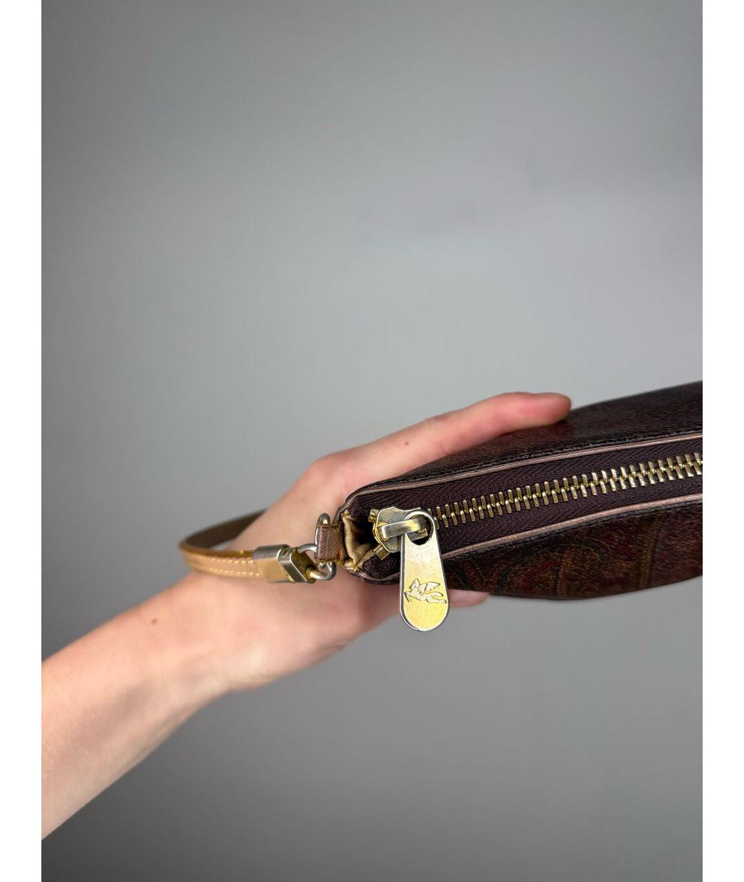 ETRO Мульти кожаная сумка с короткими ручками, фото 8