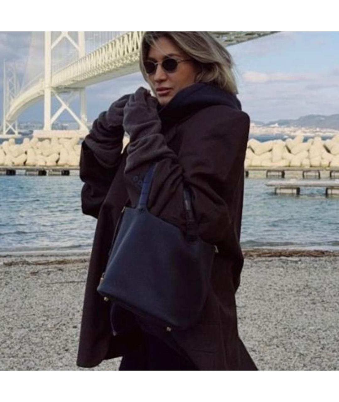 RICK OWENS Черные шерстяные перчатки, фото 2