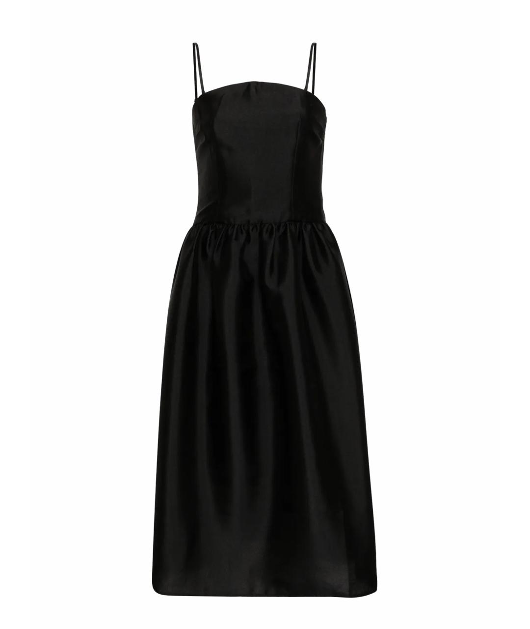 SELF-PORTRAIT Черное полиэстеровое коктейльное платье, фото 9