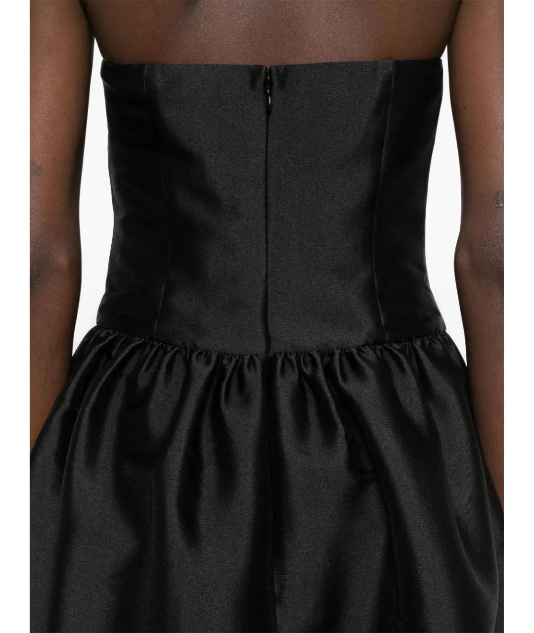 SELF-PORTRAIT Черное полиэстеровое коктейльное платье, фото 6