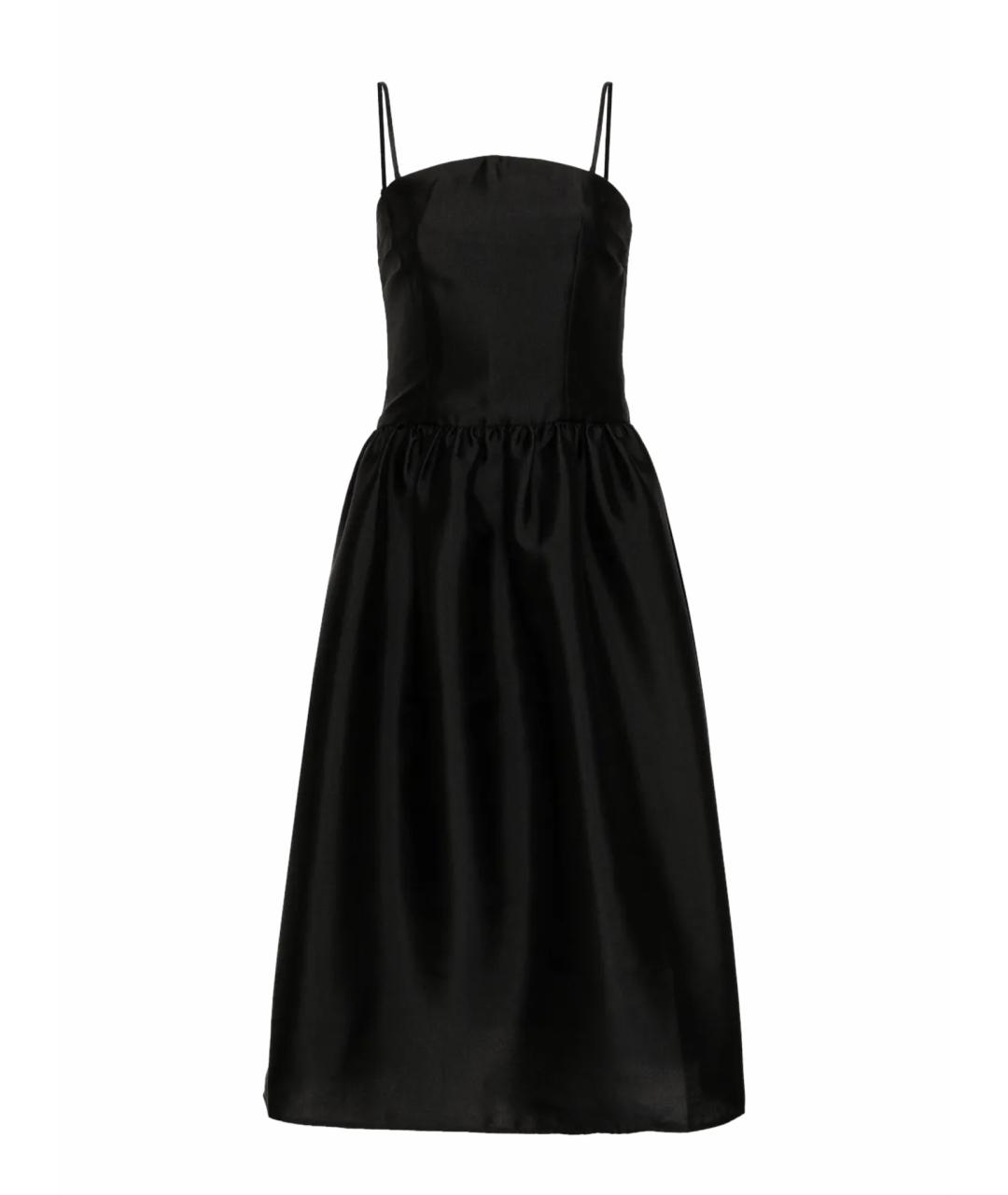 SELF-PORTRAIT Черное полиэстеровое коктейльное платье, фото 1